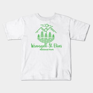 Wrangell St. Elias National Park Kids T-Shirt